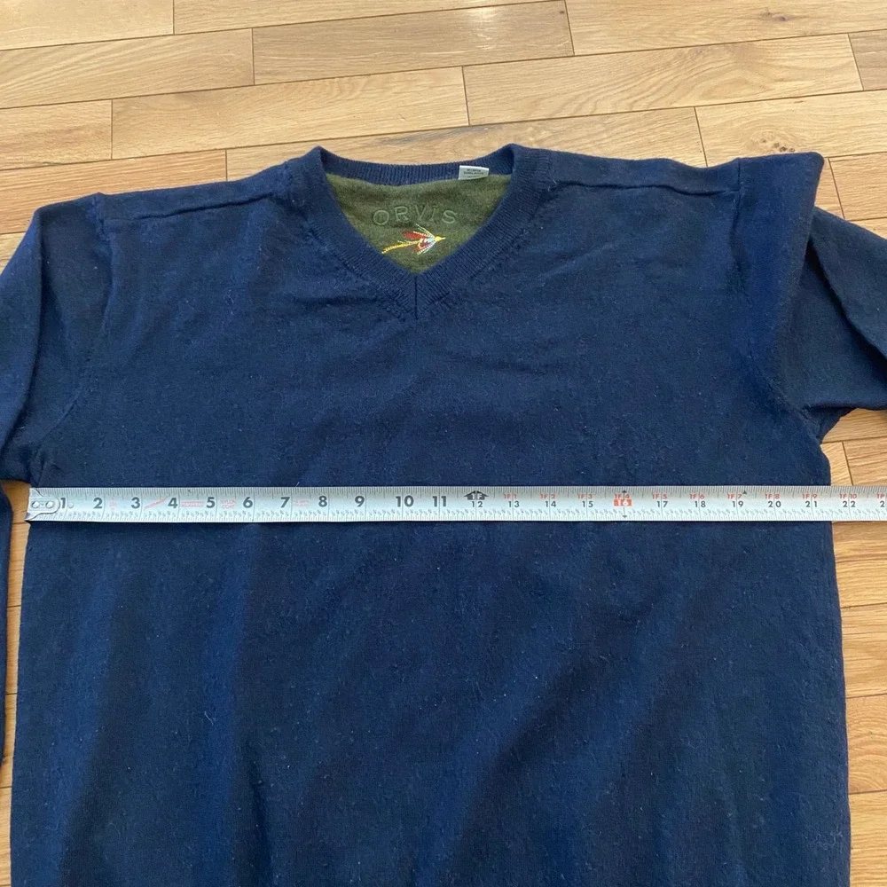 Orvis neck sweater